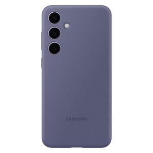 Oryginalne etui silikonowe pokrowiec do Samsung Galaxy S24+ Silicone Case fioletowe - 2878152641