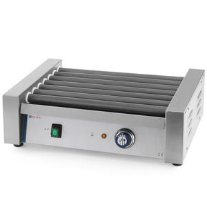 Roller grill podgrzewacz rolkowy do parwek 7 rolek 740W - Hendi 268506 - 2848510286