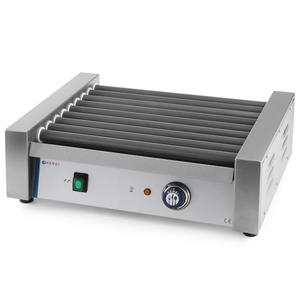 Roller grill podgrzewacz rolkowy do parwek 9 rolek 940W - Hendi 268605 - 2848510287