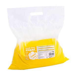 Kolorowy smakowy cukier do waty cukrowej ty o smaku cytrynowym 5kg - 2860904707