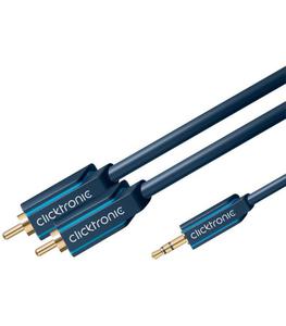 Kabel Jack 3.5mm - 2xRCA 10m Clicktronic Casual - 2768805310