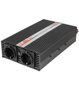 Przetwornica KEMOT 24V/230V 1000W 2 gniazda typu F :niemieckie - 2768805718