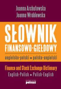 Sownik finansowo-giedowy: angielsko-polski, polsko-angielski - 2829728942