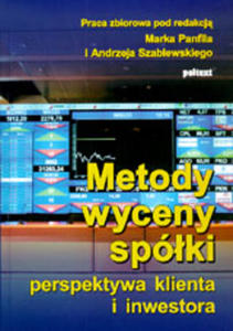 Metody wyceny spki. Perspektywa klienta - 2829728325