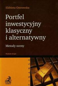 Portfel inwestycyjny klasyczny i alternatywny - 2829729107