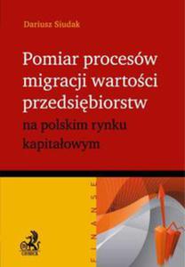 Pomiar procesw migracji wartoci przedsibiorstw - 2829729388