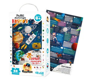 CzuCzu Puzzle obserwacyjne Kosmos - 2878211578