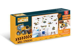 Naklejki cienne zestaw JCB Muddy Friends, Walltastic - 2859549344