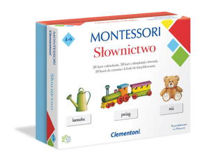 Clementoni Montessori Sownictwo - 2874240390