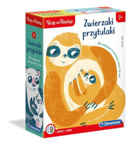 Clementoni Zwierzaki Przytulaki Ucz si Bawic - 2859549730