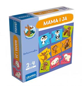 Gra dobieranka puzzle Mama i ja - Granna - 2875300457