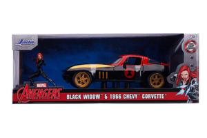 Auto Marvel Black Widow Chevy 1966 1:24 - 2859551814