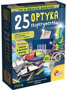 May geniusz optyka - 25 eksperymentw - Lisciani - 2878466749