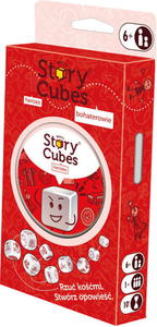 Gra Story Cubes - Bohaterowie (nowa edycja) REBEL - 2859553077