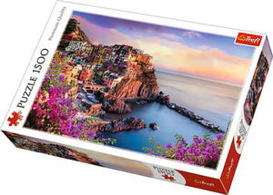 Trefl Puzzle 1500el Widok na miasteczko Manarola - 2878663232