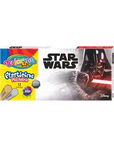 Plastelina 12 kolorw Colorino Kids Star Wars - 2862847573