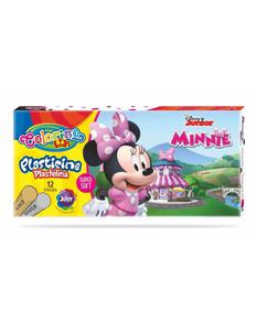 Plastelina 12 kolorw Colorino Kids Minnie - 2862847597