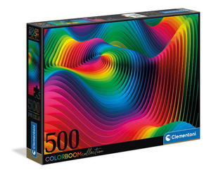 Clementoni Puzzle 500 el color boom Waves Fale - 2873704000