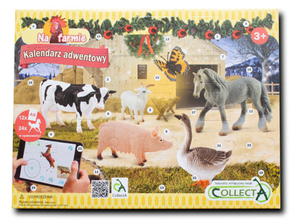 Kalendarz adwentowy Konie Farma 84178 COLLECTA - 2880913708