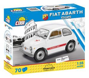 COBI 24524 Youngtimer FIAT ABARTH 595 70 klockw p6 - 2875753594