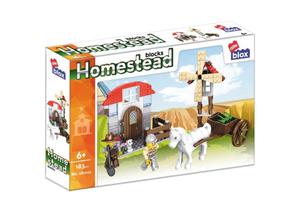 Klocki konstrukcyjne Alleblox Farma Homestead 183el AB7003 - 2869053290