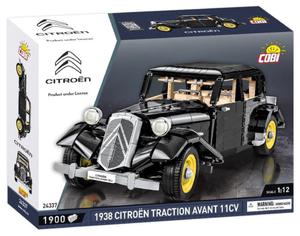 COBI 24337 Cars Citroen Traction Avant 11CV 1938 1900 klockw - 2869941946