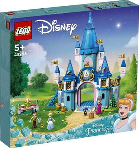 LEGO 43206 DISNEY PRINCESS Zamek Kopciuszka i ksicia z bajki p4 - 2877899125