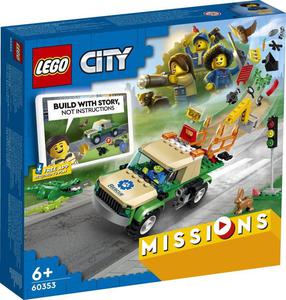 LEGO 60353 CITY Misja ratowania dzikich zwierzt p4 - 2877899129
