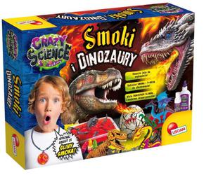 Crazy Science Smoki i dinozaury Zestaw naukowy 89390 LISCIANI p6 - 2877799289