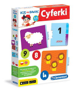 Clementoni Cyferki Ucz si bawic - 2874240654