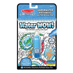 Melissa&Doug Kolorowanka wodna Water Wow! Podwodne cieki - 2872995717