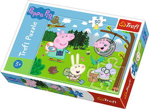 Trefl Puzzle 30el - winka Peppa Lena wyprawa - 2878354933