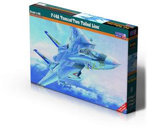 Model samolotu do sklejania F-14A Tomcat Two Tailed Lion 1:48 G-04 - 2876583975