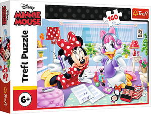 Trefl Puzzle 160el Dzie z przyjacik Minnie - 2878663395