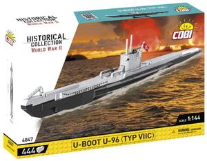 COBI 4847 Historical Collection WWII Niemiecki okrt podwodny U-Boot U-96 Typ VIIC 444 klocki - 2877547861