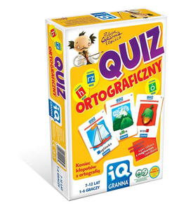 IQ Quiz ortograficzny GRANNA 00147 - 2877668143