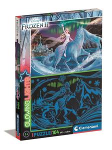 Clementoni Puzzle GLOWING 104el Frozen 2 27548 p.6 - 2878467076