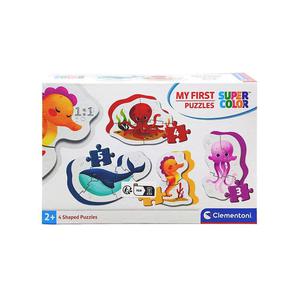 Clementoni Puzzle Moje Pierwsze Puzzle Sea Life Zwierzta morskie 20835 - 2874719409