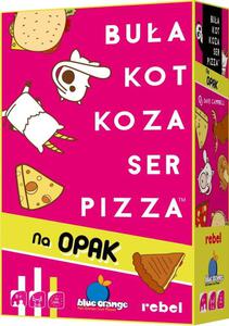 Gra imprezowa Bua, Pizza, Kot, Ser, Koza na opak gra REBEL - 2875753813