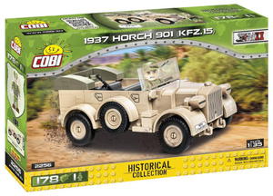Klocki COBI 2256 Historical Collection WWII Pojazd terenowy Horch 901 - 2874721203