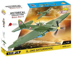 COBI 5744 Historical Collection WWII IL-2M3 Shturmovik 625 klockw - 2877799541