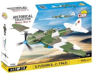 COBI 5745 Historical Collection WWII Ilyushin IL-2 1943 643 klocki - 2875753862