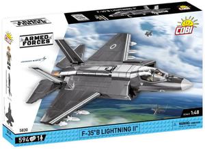 COBI 5830 Armed Forces Samolot myliwski wielozadaniowy F-35B Lightning II Royal Air Force 594 klocki - 2874721274