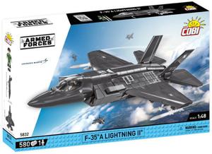 COBI 5832 Armed Forces Samolot myliwski wielozadaniowy F-35A Lightning II Poland 580 klockw - 2877547957