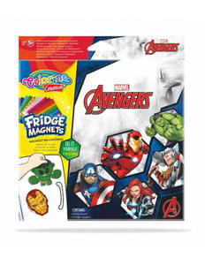 Magnes na lodwk mix 6 wzorw Avengers 91468 Colorino Creative - 2876387538