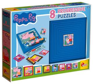 Puzzle progresywne 25el winka Peppa. Peppa Pig LISCIANI 97838 - 2875001208