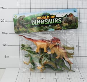 Dinozaur 6 sztuk w folii - 2876387811