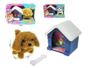 Piesek na baterie z bud Mini Plush Pet Series mix cena za 1szt - 2876497770