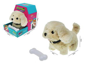 Piesek na baterie Electronic Mini Plush Pet Series - 2876497771