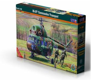 Model helikoptera do sklejania Mi-2T "Commandos Transport" 1:48 F-152 - 2876584101